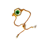 Emerald Blossom Bracelet - Madhues
