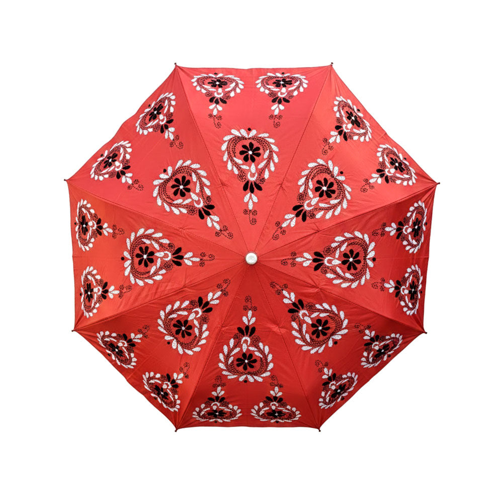 The Global Artisan Embroidered Umbrella - Madhues