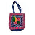 Handcrafted Kasida Kari Embroidered Cotton Tote Bag