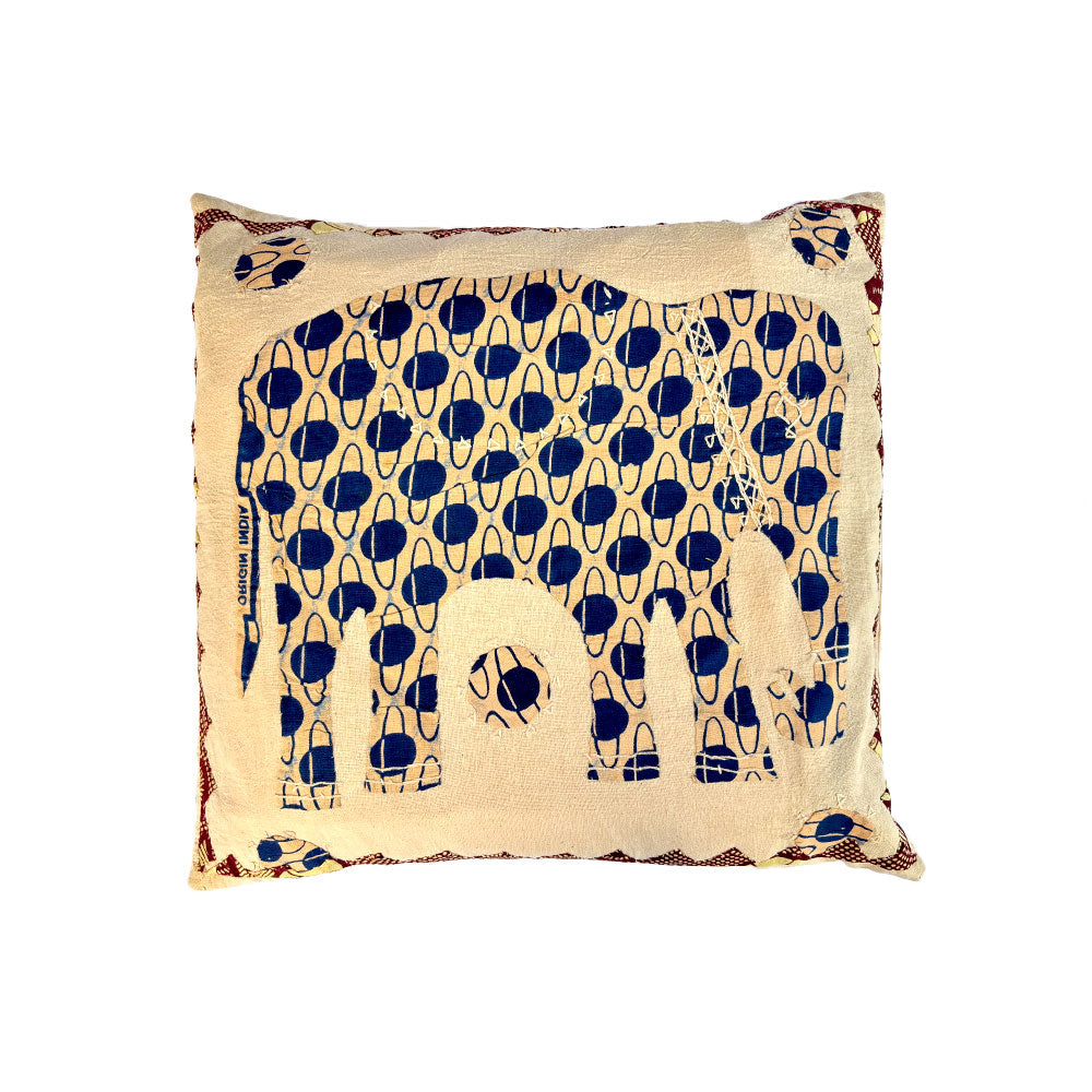 The Indigo Herd Artisan Block-Print Pillow Cover Set of 2