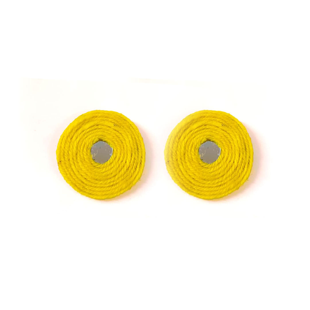 Vibrant Yellow Sunshine Studs - Image 1