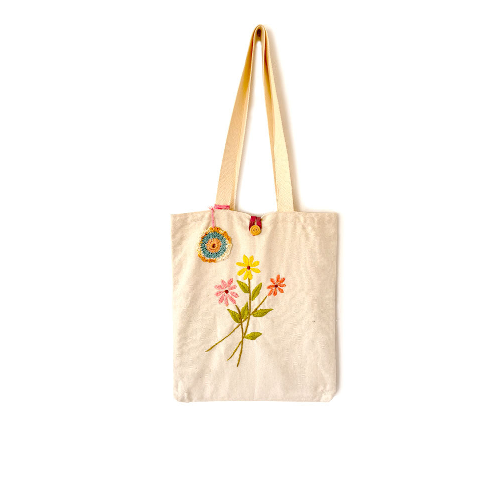Floral Sprig Tote