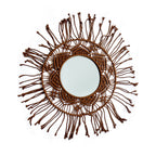 Bohemian Dreamcatcher Macrame Mirror - Image 1