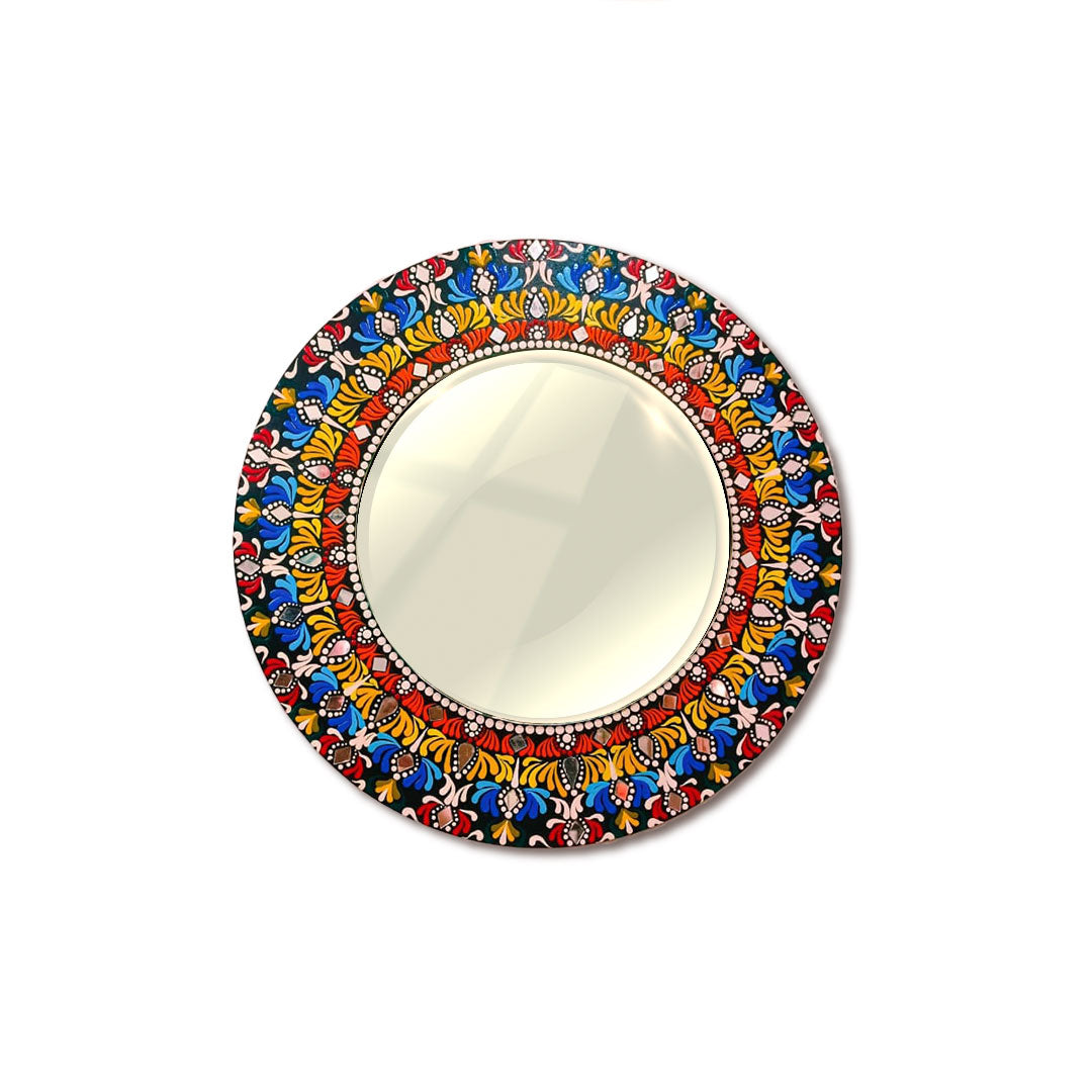 Kaleidoscope Bloom Wall Mirror - Image 1