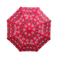 Scarlet Daisy Vine Embroidered Umbrella - Madhues