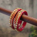 Meenakari Bangles Set 