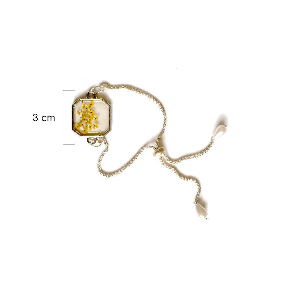 Honey Bloom Hex Bracelet - Madhues