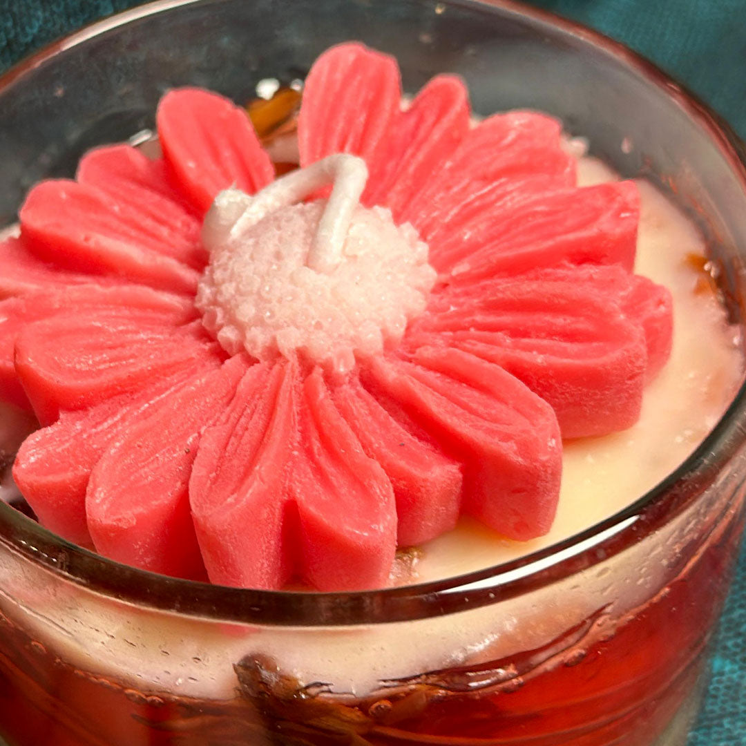 Pink Blossom Botanical Gel Scented Candle