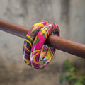 Vibrant Swirl Marbled Resin Bangle Bracelets - Set of 2 - Madhues
