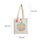 Sweet Harvest Embroidered Tote - Madhues