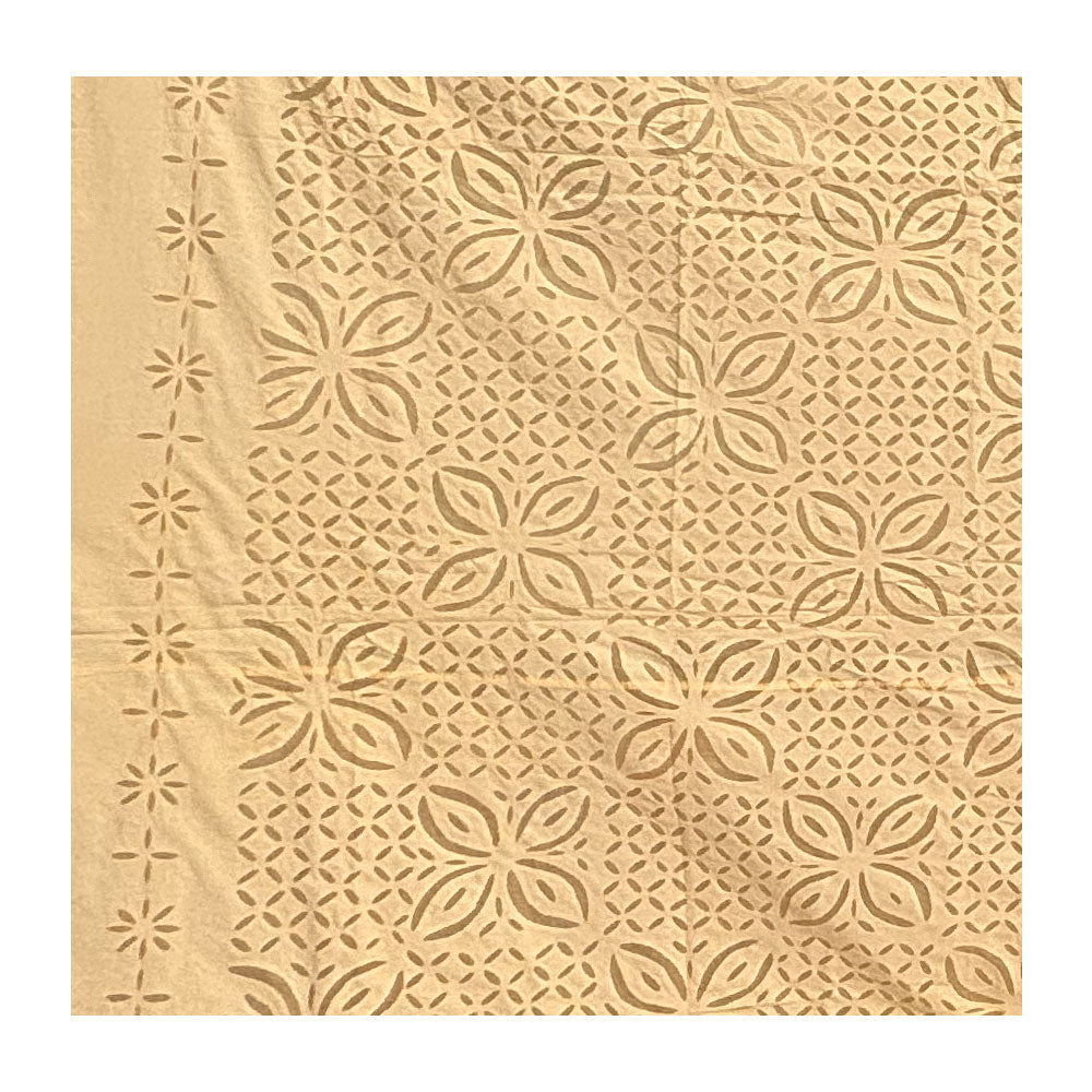 The Lace Bloom Appliqué Cutwork Cotton Bedcover