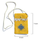 The Sunburst Artisan Jute Phone Sling