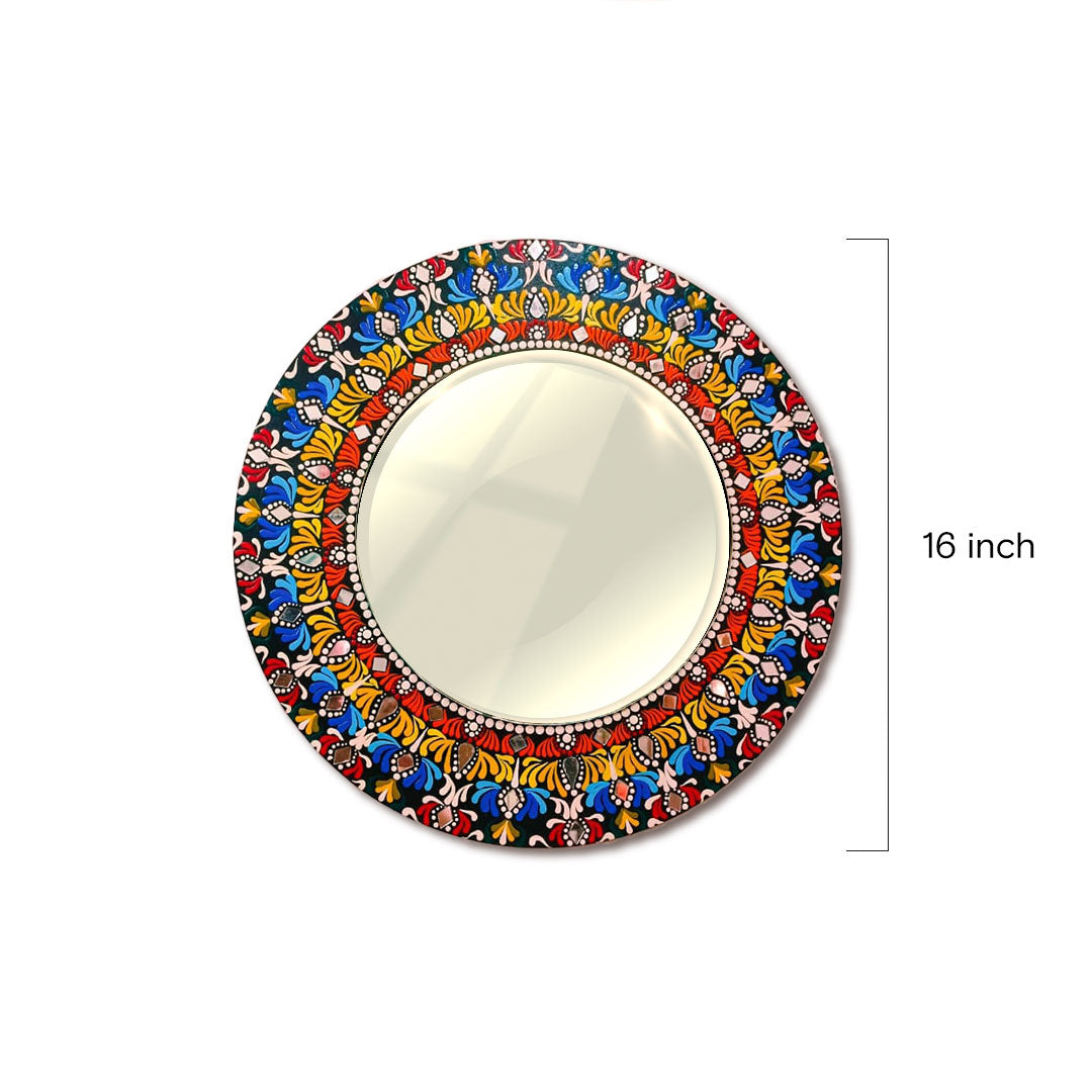 Kaleidoscope Bloom Wall Mirror - Image 2