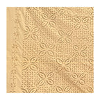 The Lace Bloom Appliqué Cutwork Cotton Bedcover - Madhues