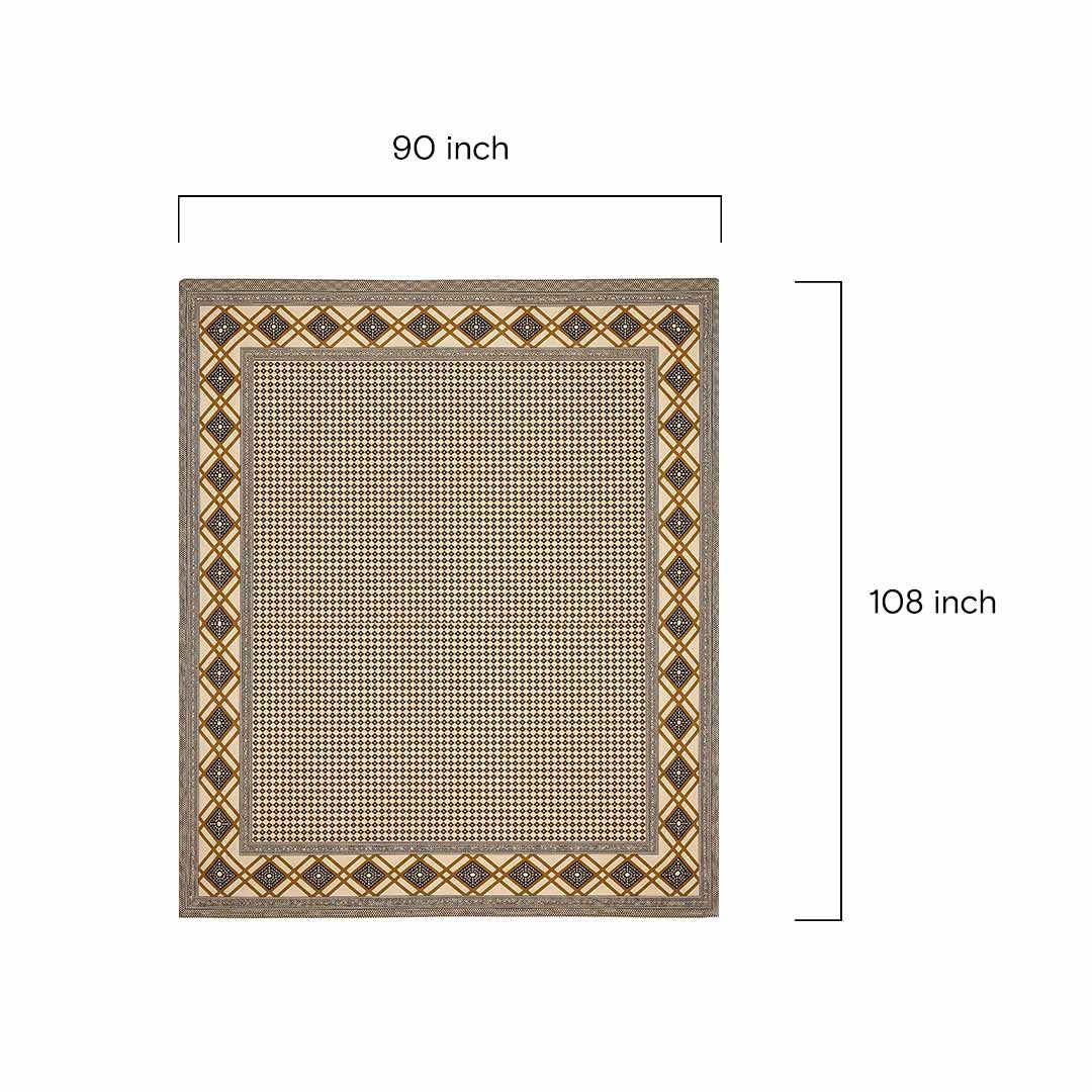 Traditional Block Printed Vegetable Dye Bedsheet