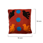 The Free Spirit Folk Art Bird Appliqué Pillow Set of 2