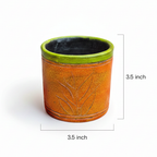 Rustic Cylinder Succulent Planter - Madhues