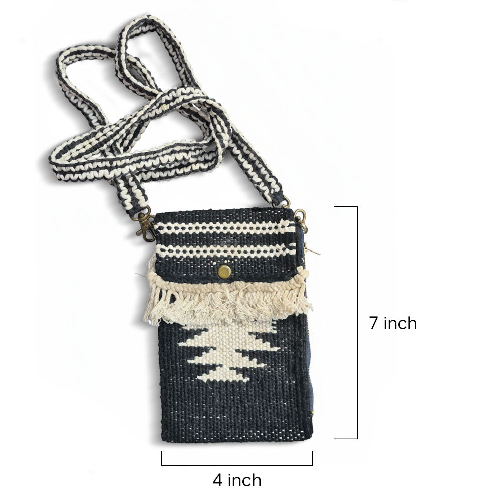 The Shadow Weaver Monochrome Sling Bag