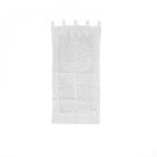 Eternal Bloom Sheer Barmer Appliqué Curtain - Madhues