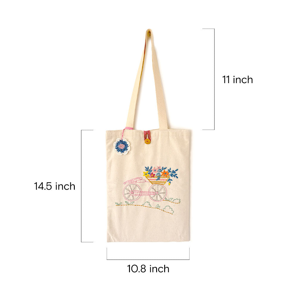 Basket of Blooms Tote