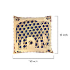 The Indigo Herd Artisan Block-Print Pillow Cover Set of 2 - Madhues