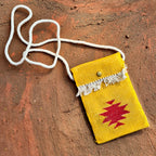 The Desert Bloom Jute Phone Sling - Madhues
