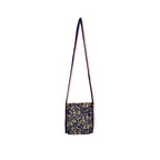 Golden Lattice Quilted Sling Bag - Madhues