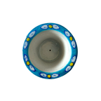 Jaipur Blue Pottery Floral Planter