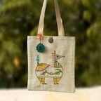 Regal Steed Embroidered Tote - Madhues