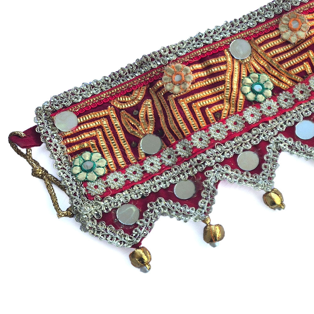 Shisha Work & Zari Embroidered Toran (Bandarwal) - Madhues