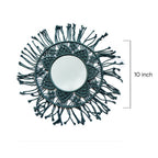 Dark Teal Dreamcatcher Sunburst Mirror - Image 3