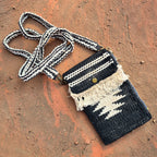 The Shadow Weaver Monochrome Sling Bag - Madhues