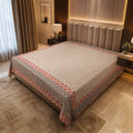 South Cotton Murugan Hand Block Print Bedsheet
