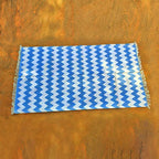 The Sky Blue Chevron Beach Rug - Image 2