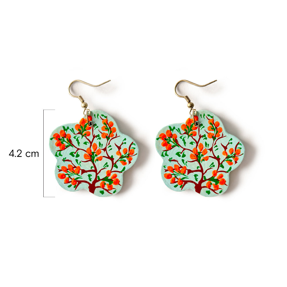 Chinar Bloom Danglers - Madhues