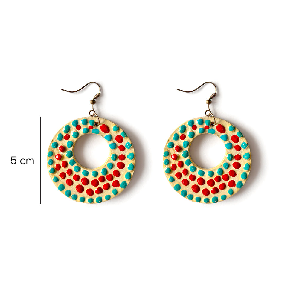 Desert Bloom Dot Earrings - Madhues
