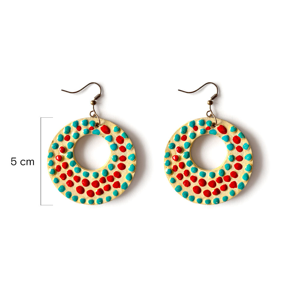Desert Bloom Dot Earrings