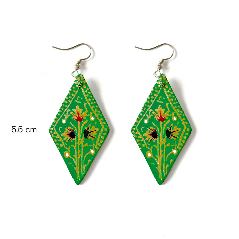 Forest Jewel Drop Earrings - Madhues