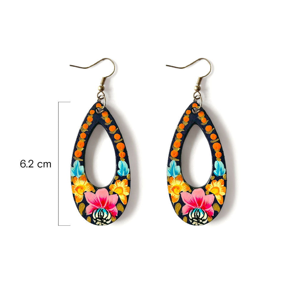 Midnight Bloom Teardrop - Madhues