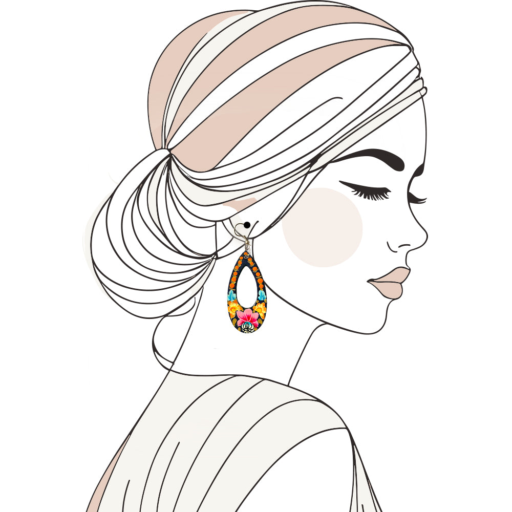 Midnight Bloom Teardrop - Madhues