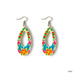Tropical Kiss Teardrop Earrings - Madhues