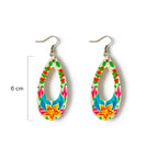 Tropical Kiss Teardrop Earrings - Madhues