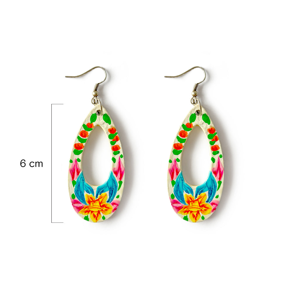 Tropical Kiss Teardrop Earrings - Madhues