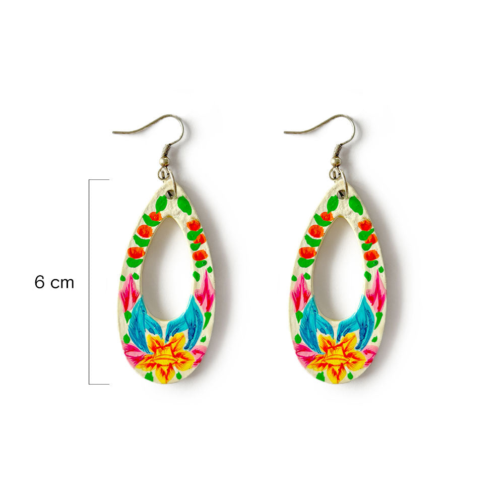 Tropical Kiss Teardrop Earrings - Madhues