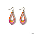 Floral Medallion Earrings - Madhues
