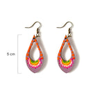 Floral Medallion Earrings - Madhues