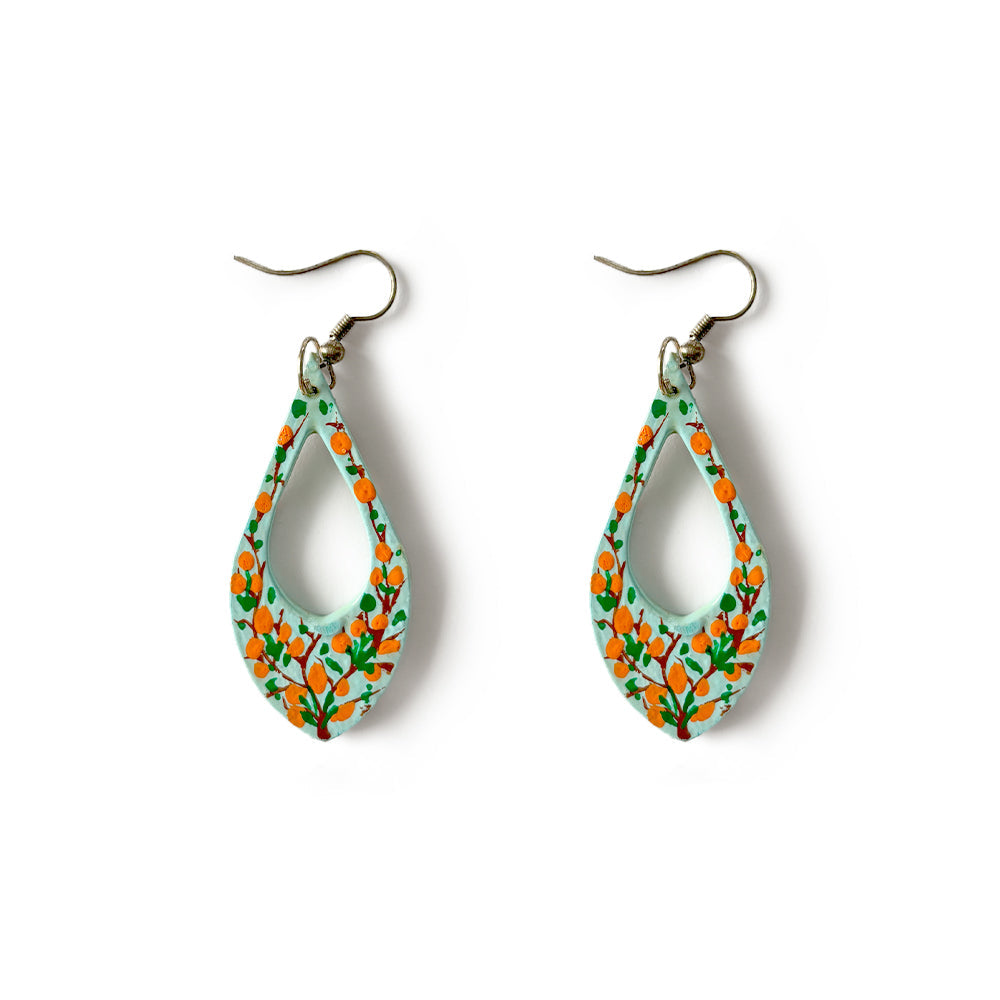 Fiesta Petal Hoop Earrings - Madhues