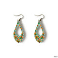 Fiesta Petal Hoop Earrings - Madhues