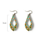 Fiesta Petal Hoop Earrings - Madhues