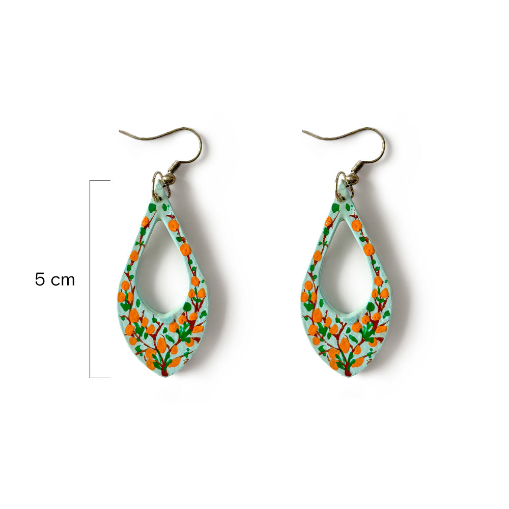 Fiesta Petal Hoop Earrings - Madhues